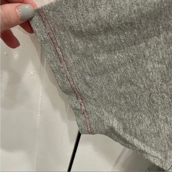 Nike Y2K Grey Velvet T Shirt - Picture 5 of 12